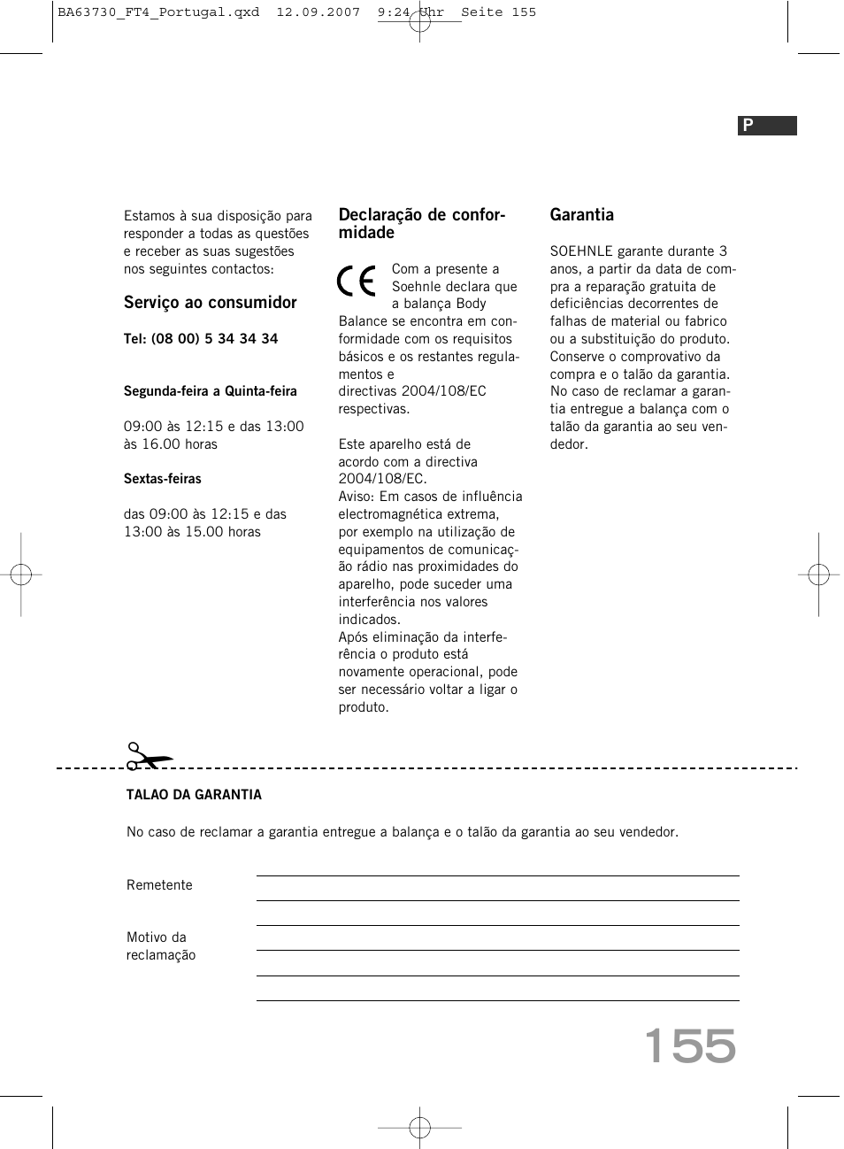 SOEHNLE Body Balance Slim Design FT4 User Manual | Page 155 / 400