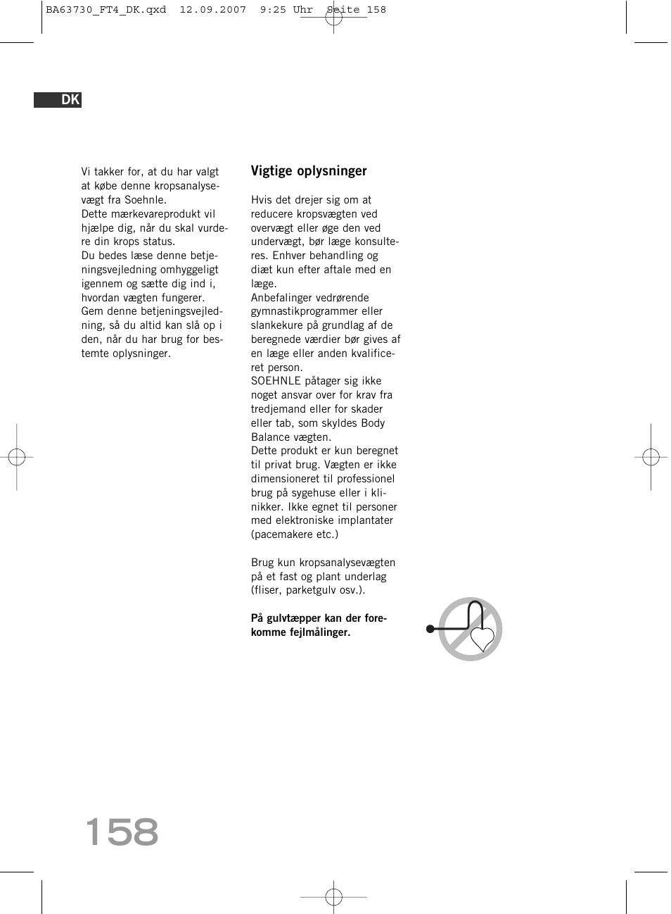 SOEHNLE Body Balance Slim Design FT4 User Manual | Page 158 / 400