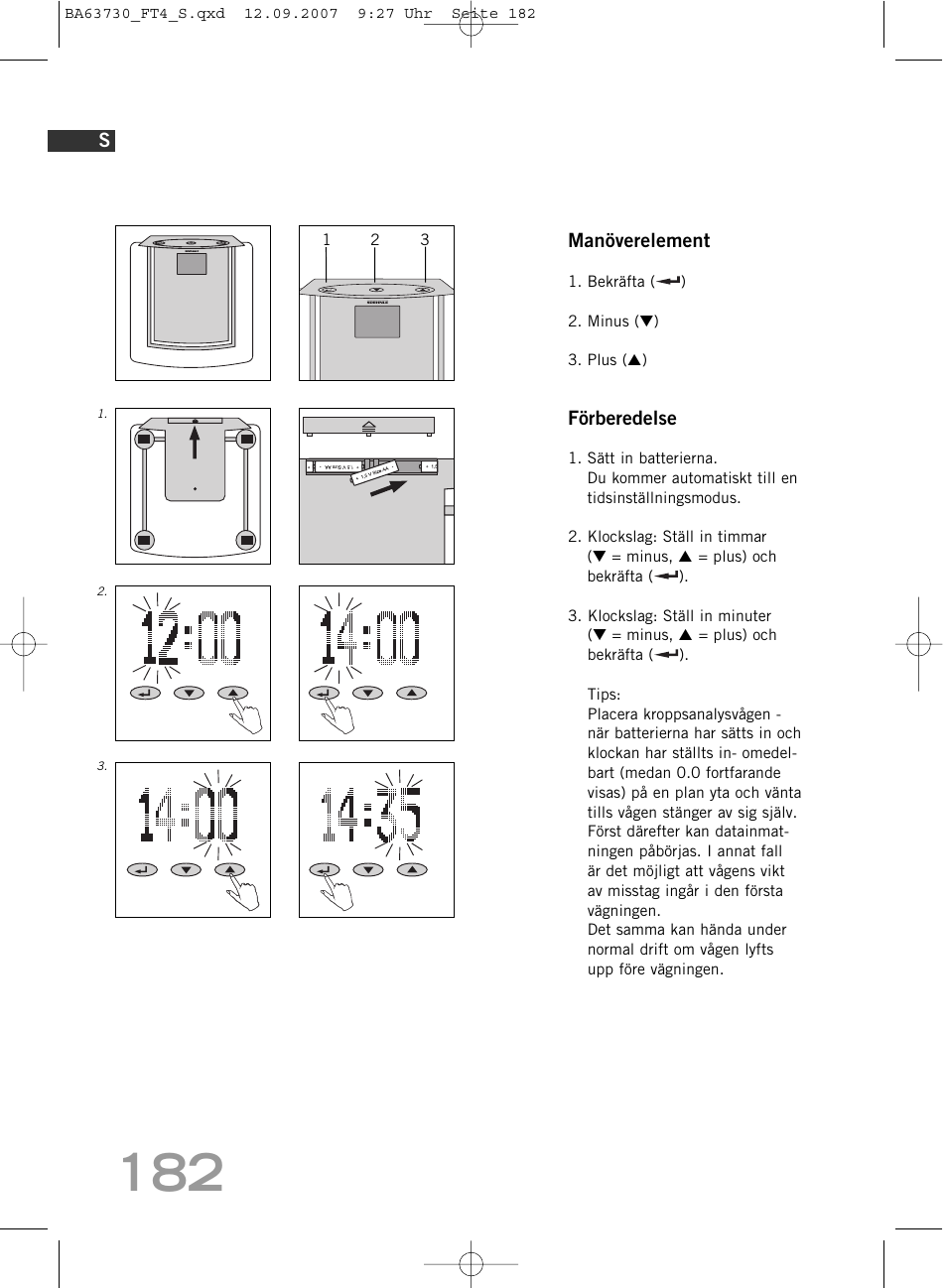 SOEHNLE Body Balance Slim Design FT4 User Manual | Page 182 / 400