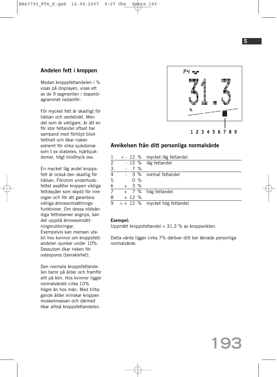 SOEHNLE Body Balance Slim Design FT4 User Manual | Page 193 / 400
