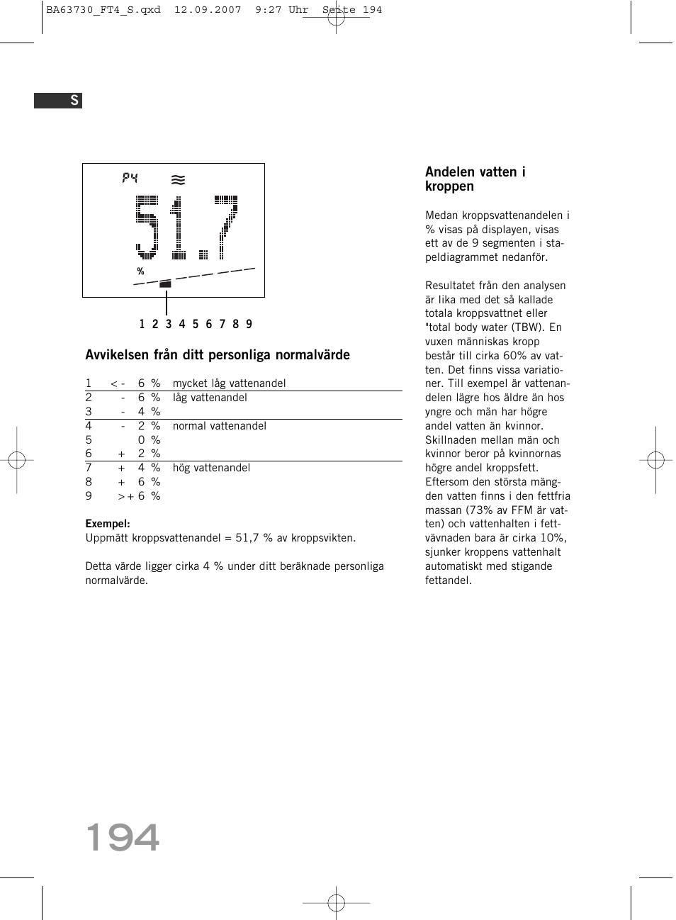 SOEHNLE Body Balance Slim Design FT4 User Manual | Page 194 / 400