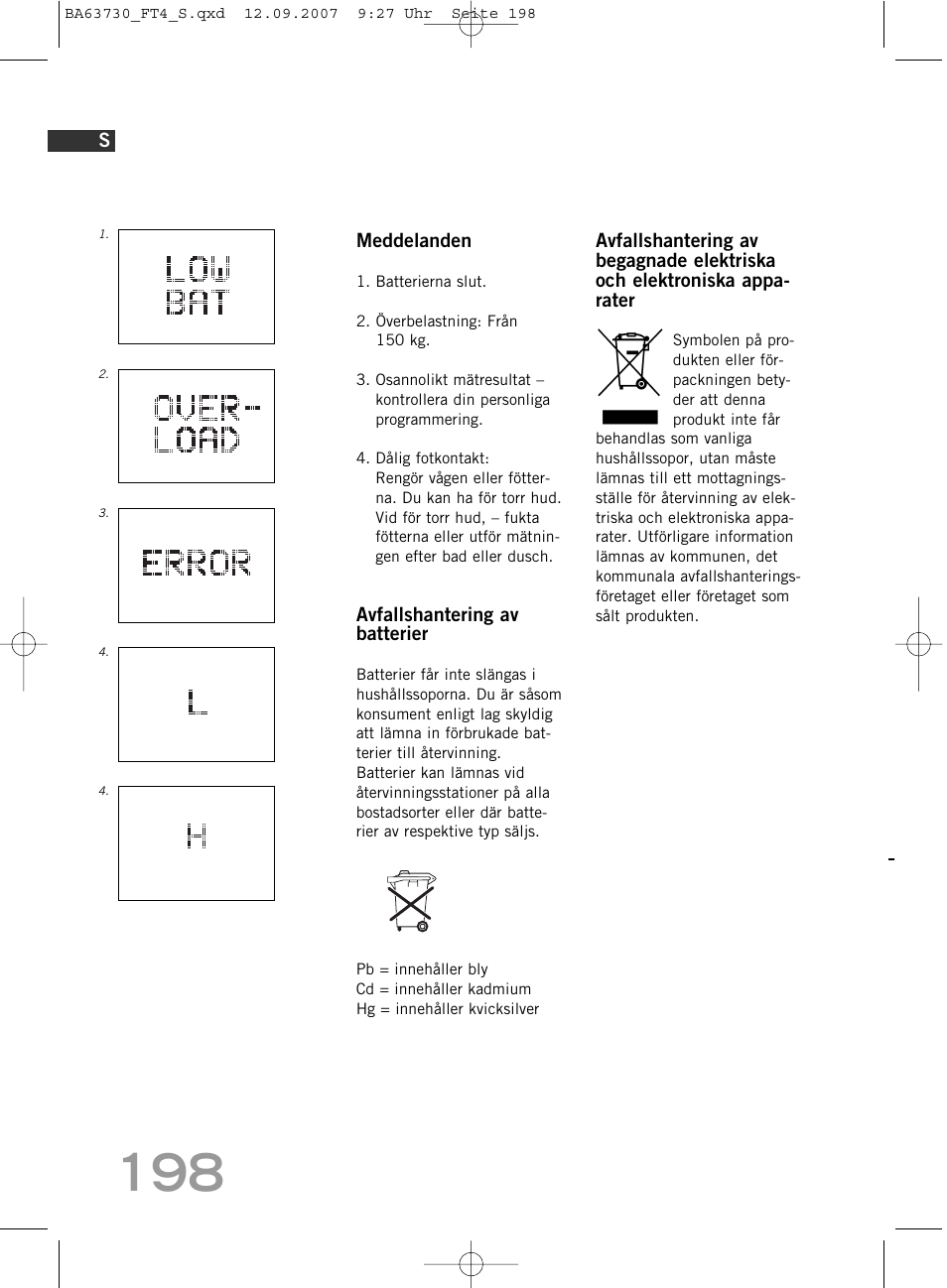 SOEHNLE Body Balance Slim Design FT4 User Manual | Page 198 / 400