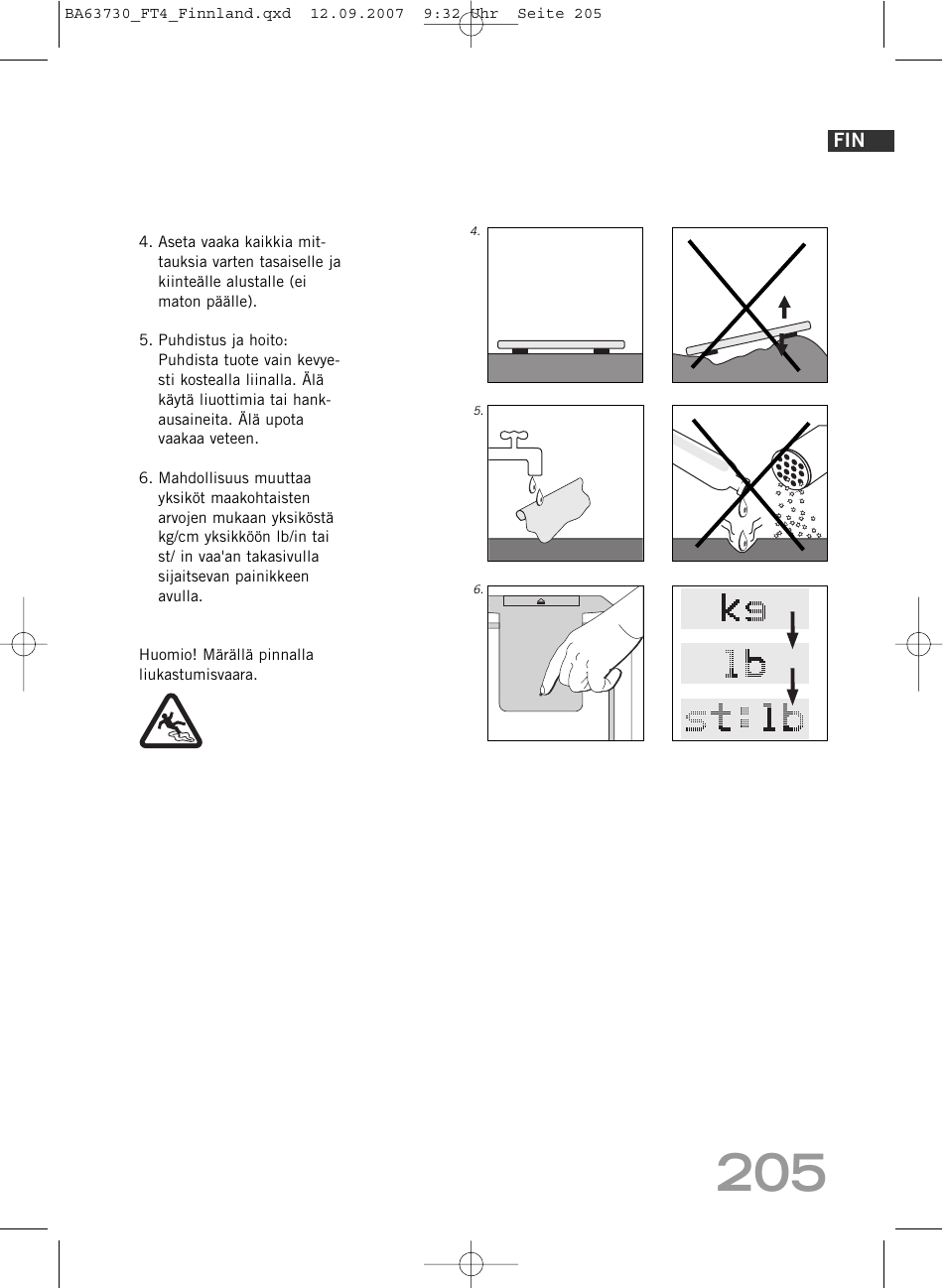 SOEHNLE Body Balance Slim Design FT4 User Manual | Page 205 / 400
