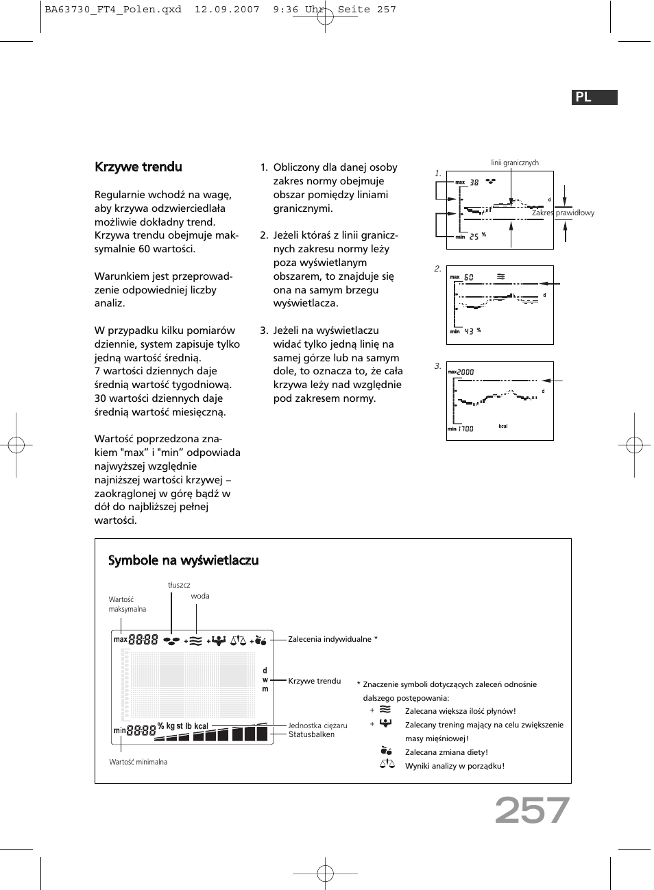 SOEHNLE Body Balance Slim Design FT4 User Manual | Page 257 / 400
