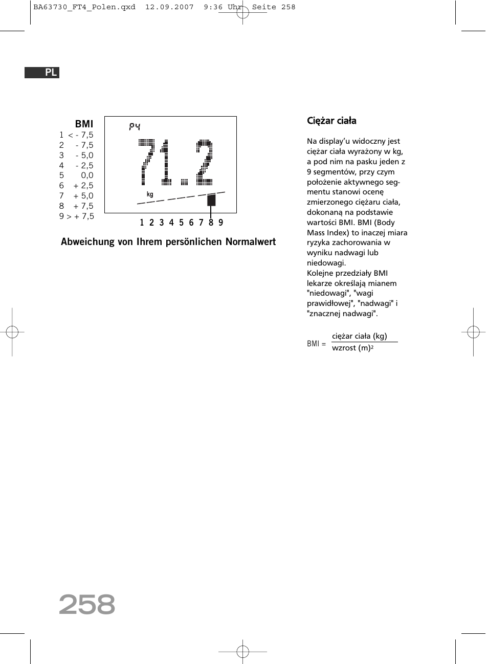 SOEHNLE Body Balance Slim Design FT4 User Manual | Page 258 / 400