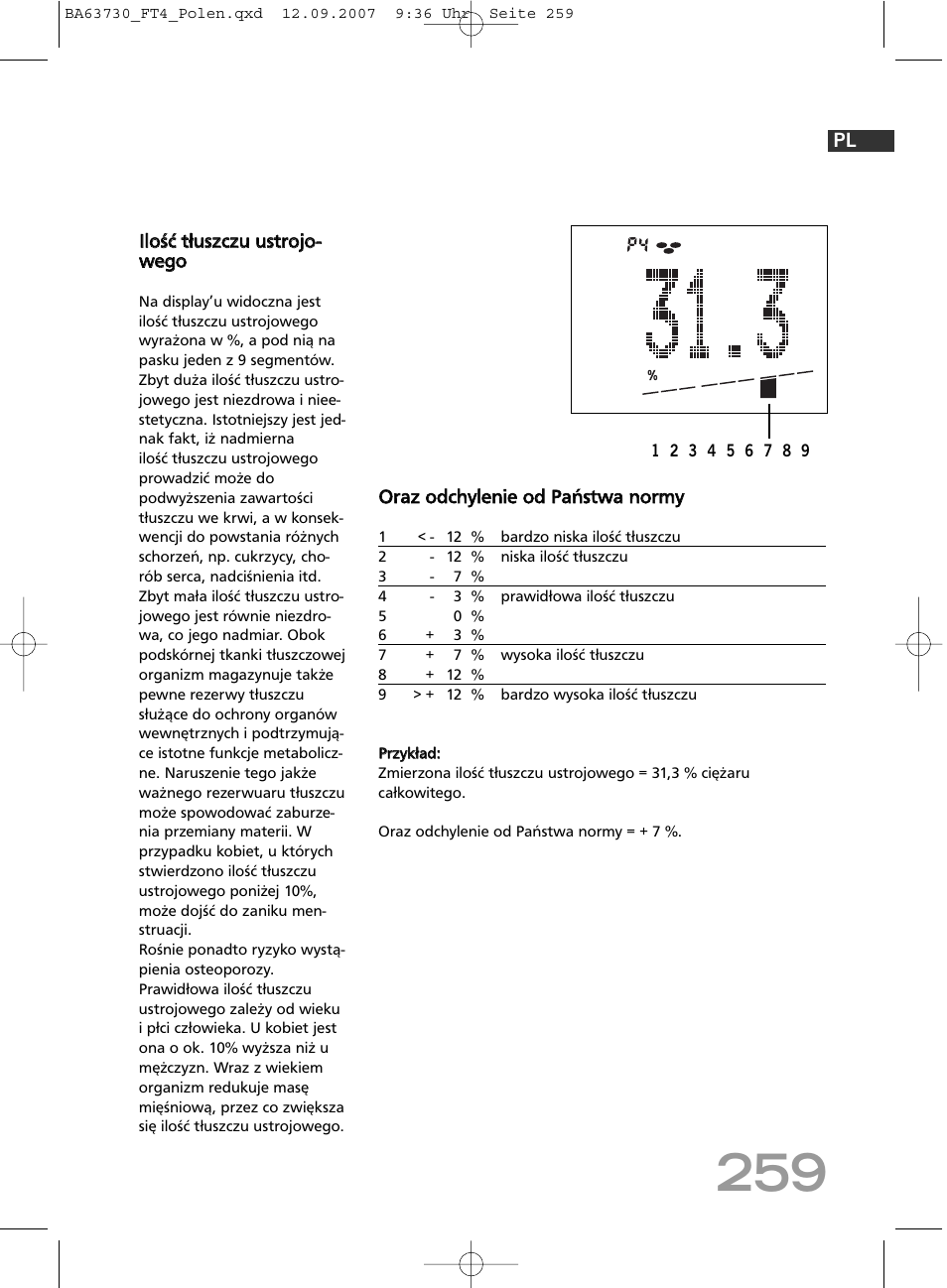 SOEHNLE Body Balance Slim Design FT4 User Manual | Page 259 / 400