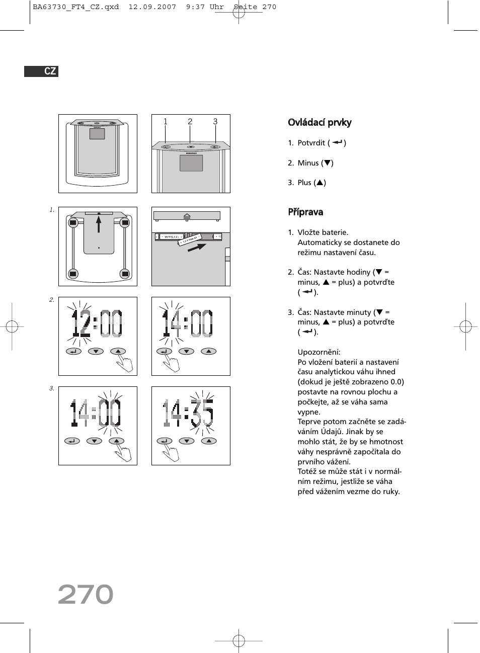 SOEHNLE Body Balance Slim Design FT4 User Manual | Page 270 / 400