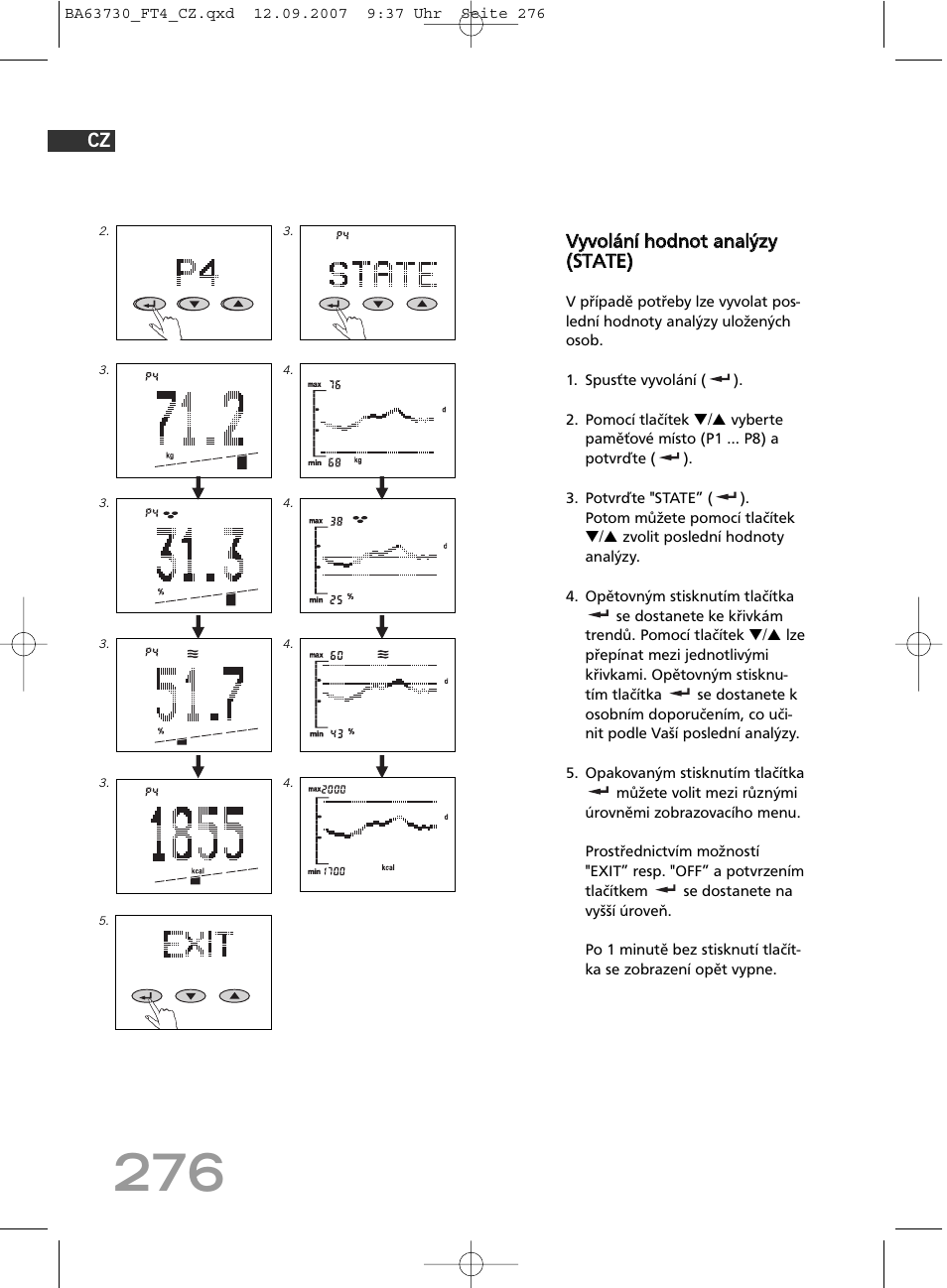 SOEHNLE Body Balance Slim Design FT4 User Manual | Page 276 / 400