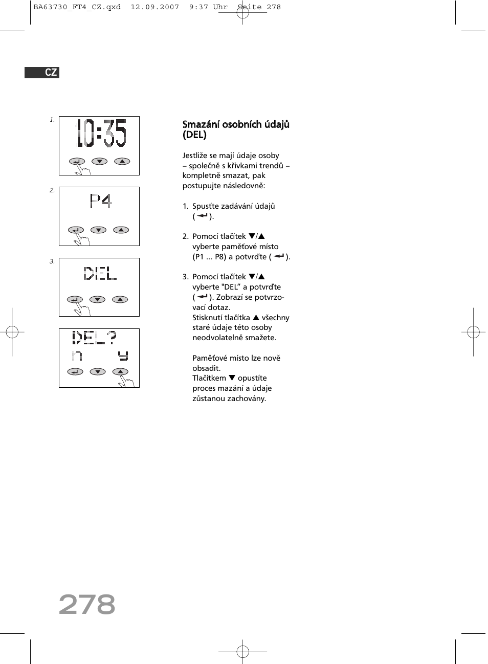 SOEHNLE Body Balance Slim Design FT4 User Manual | Page 278 / 400