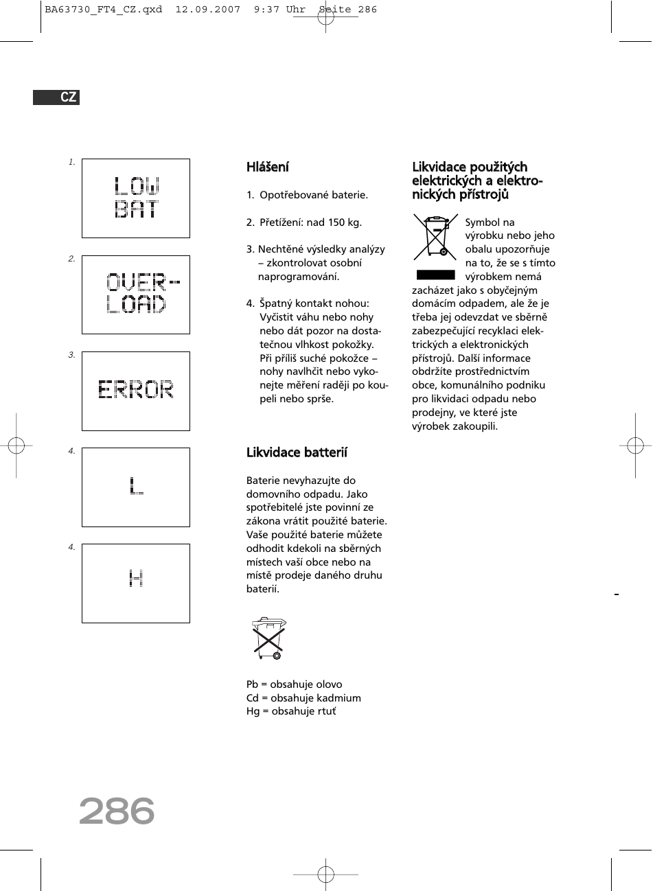 SOEHNLE Body Balance Slim Design FT4 User Manual | Page 286 / 400