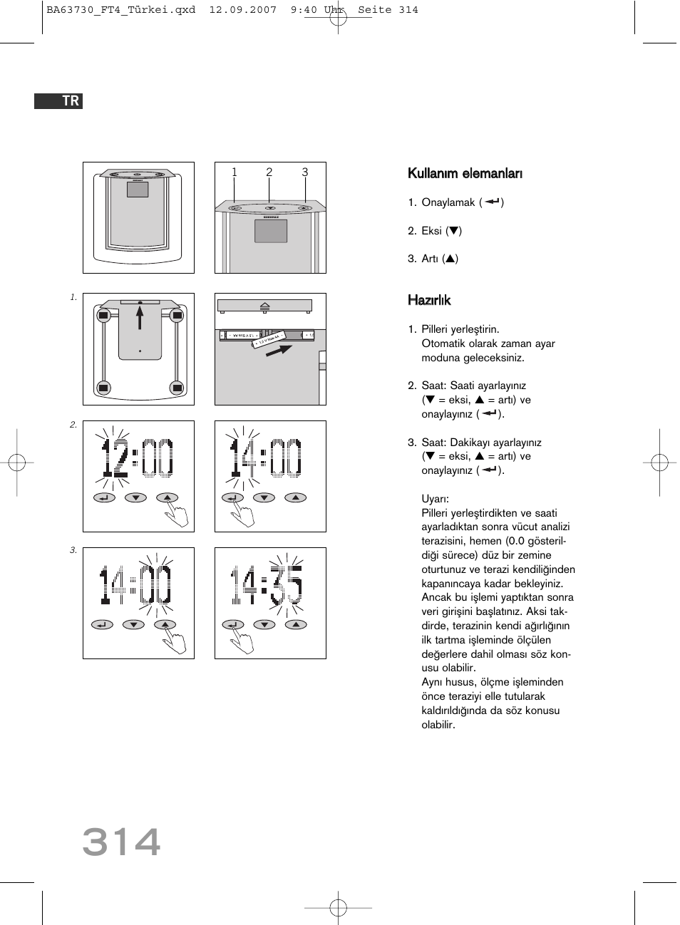 SOEHNLE Body Balance Slim Design FT4 User Manual | Page 314 / 400