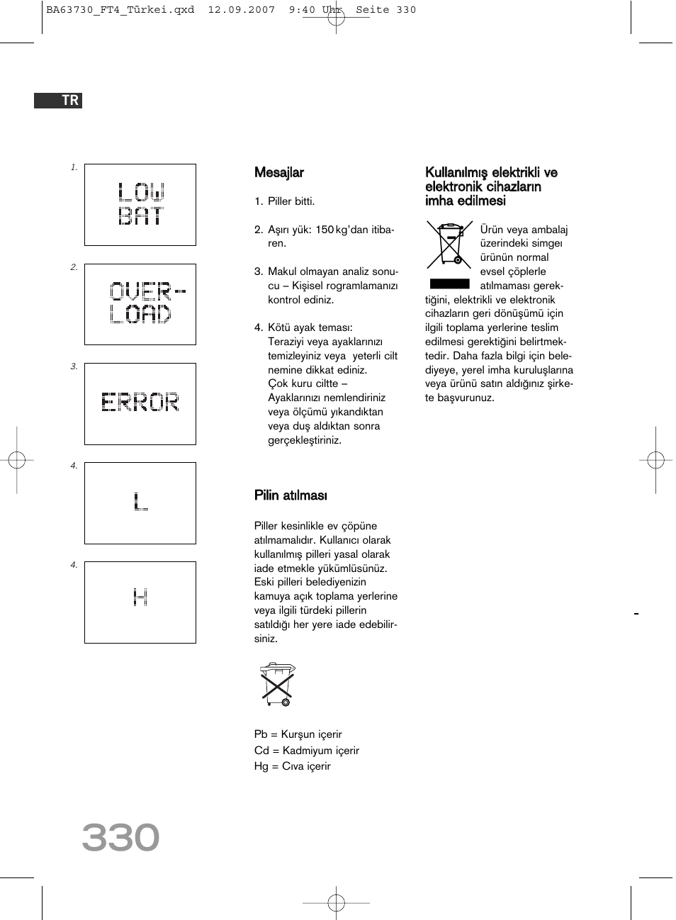 SOEHNLE Body Balance Slim Design FT4 User Manual | Page 330 / 400