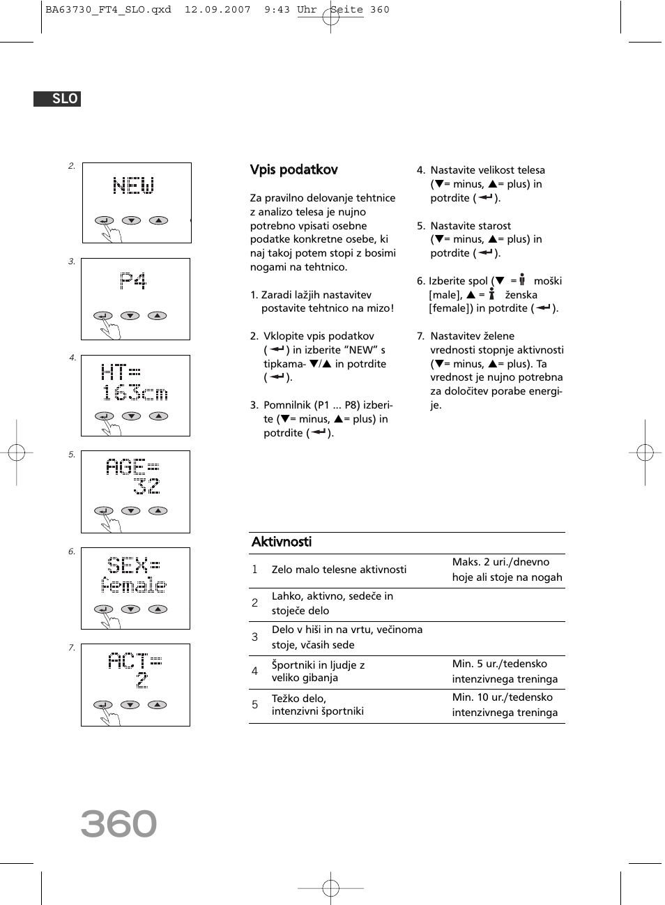 SOEHNLE Body Balance Slim Design FT4 User Manual | Page 360 / 400