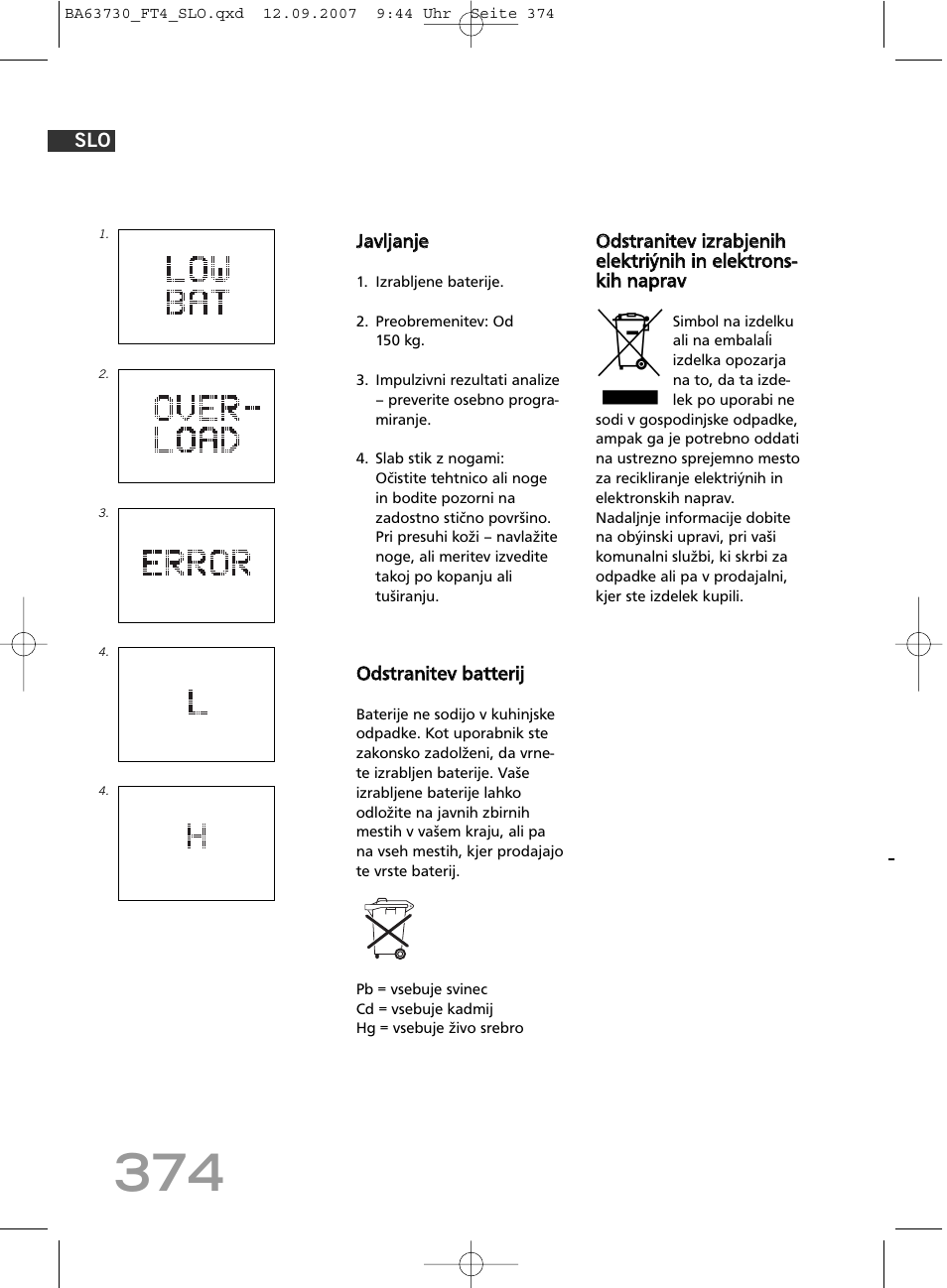 SOEHNLE Body Balance Slim Design FT4 User Manual | Page 374 / 400