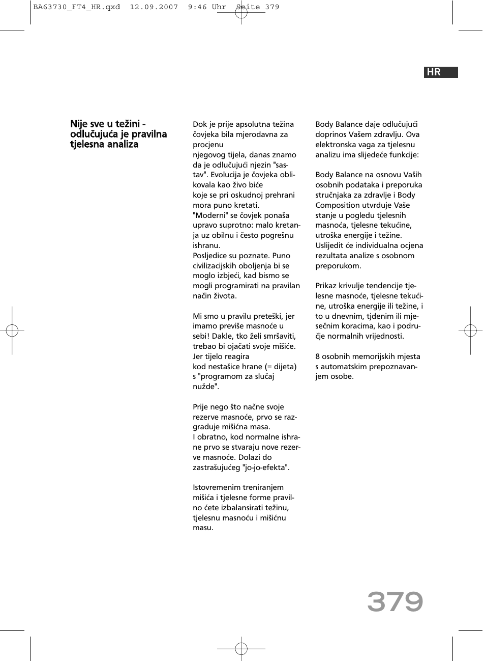 SOEHNLE Body Balance Slim Design FT4 User Manual | Page 379 / 400