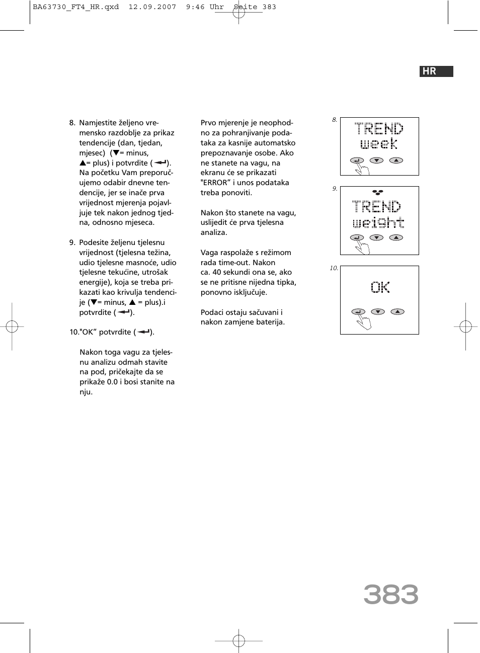 SOEHNLE Body Balance Slim Design FT4 User Manual | Page 383 / 400