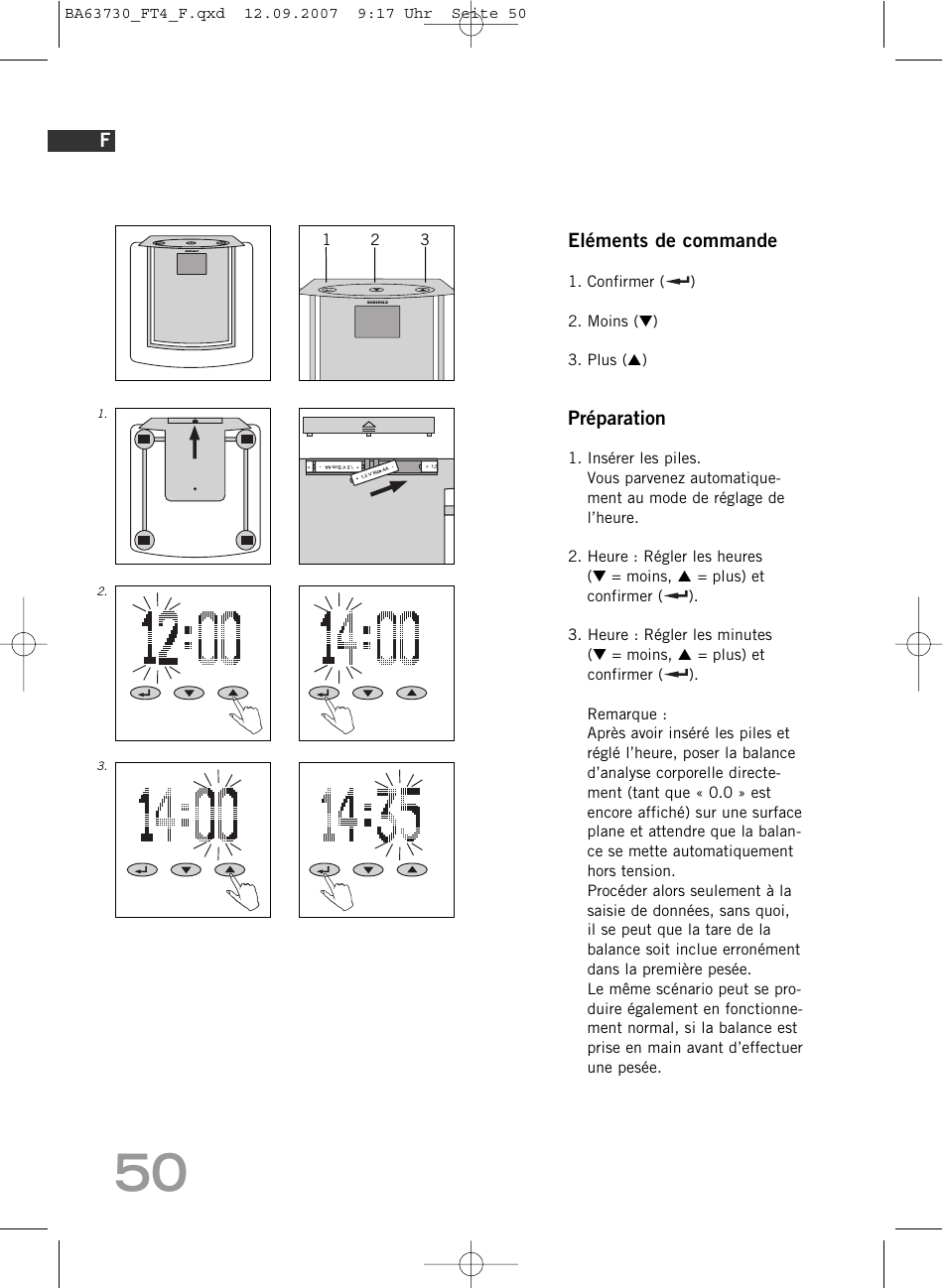 SOEHNLE Body Balance Slim Design FT4 User Manual | Page 50 / 400