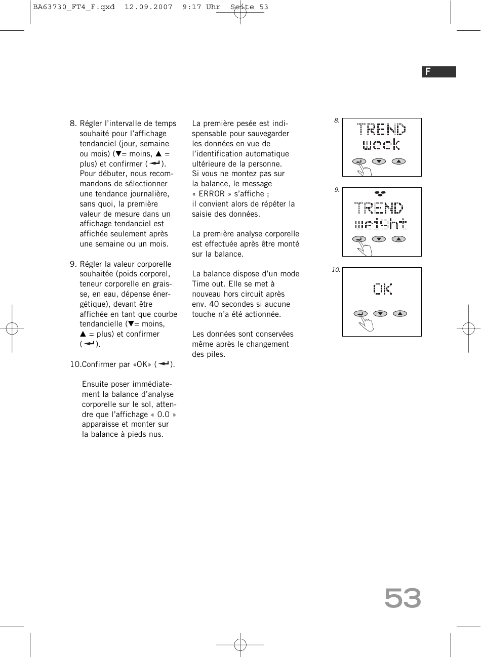 SOEHNLE Body Balance Slim Design FT4 User Manual | Page 53 / 400