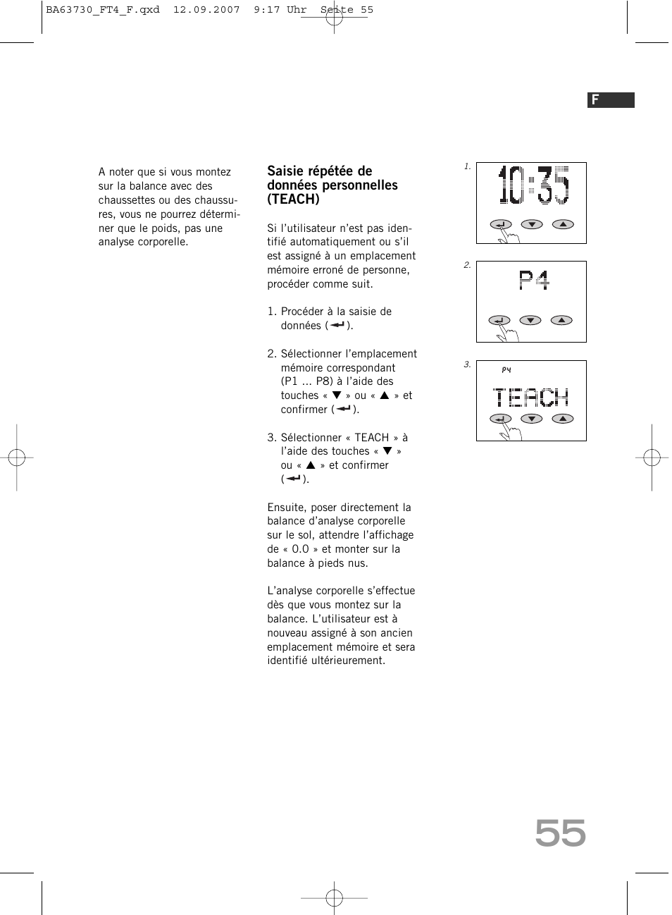 SOEHNLE Body Balance Slim Design FT4 User Manual | Page 55 / 400