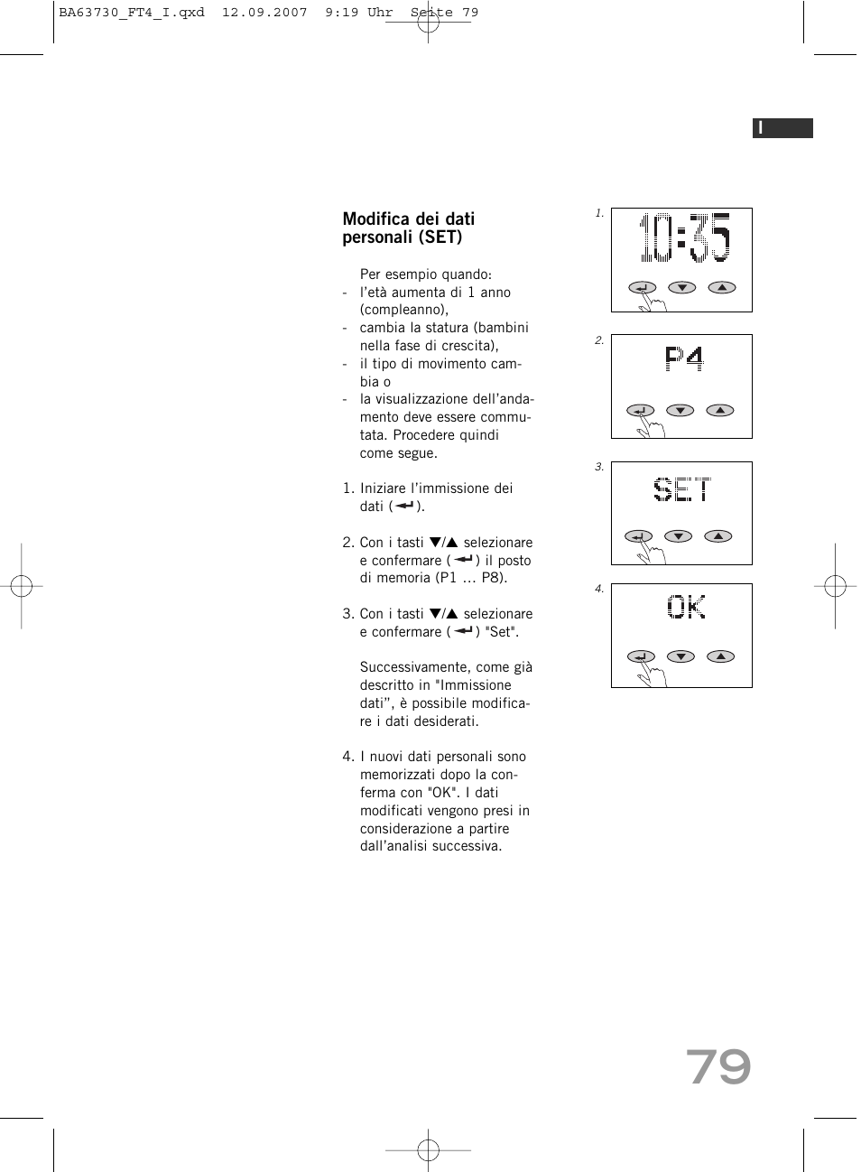 SOEHNLE Body Balance Slim Design FT4 User Manual | Page 79 / 400