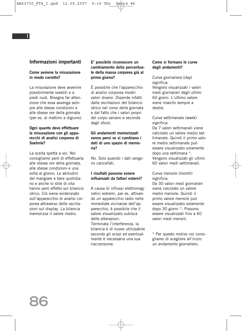 SOEHNLE Body Balance Slim Design FT4 User Manual | Page 86 / 400