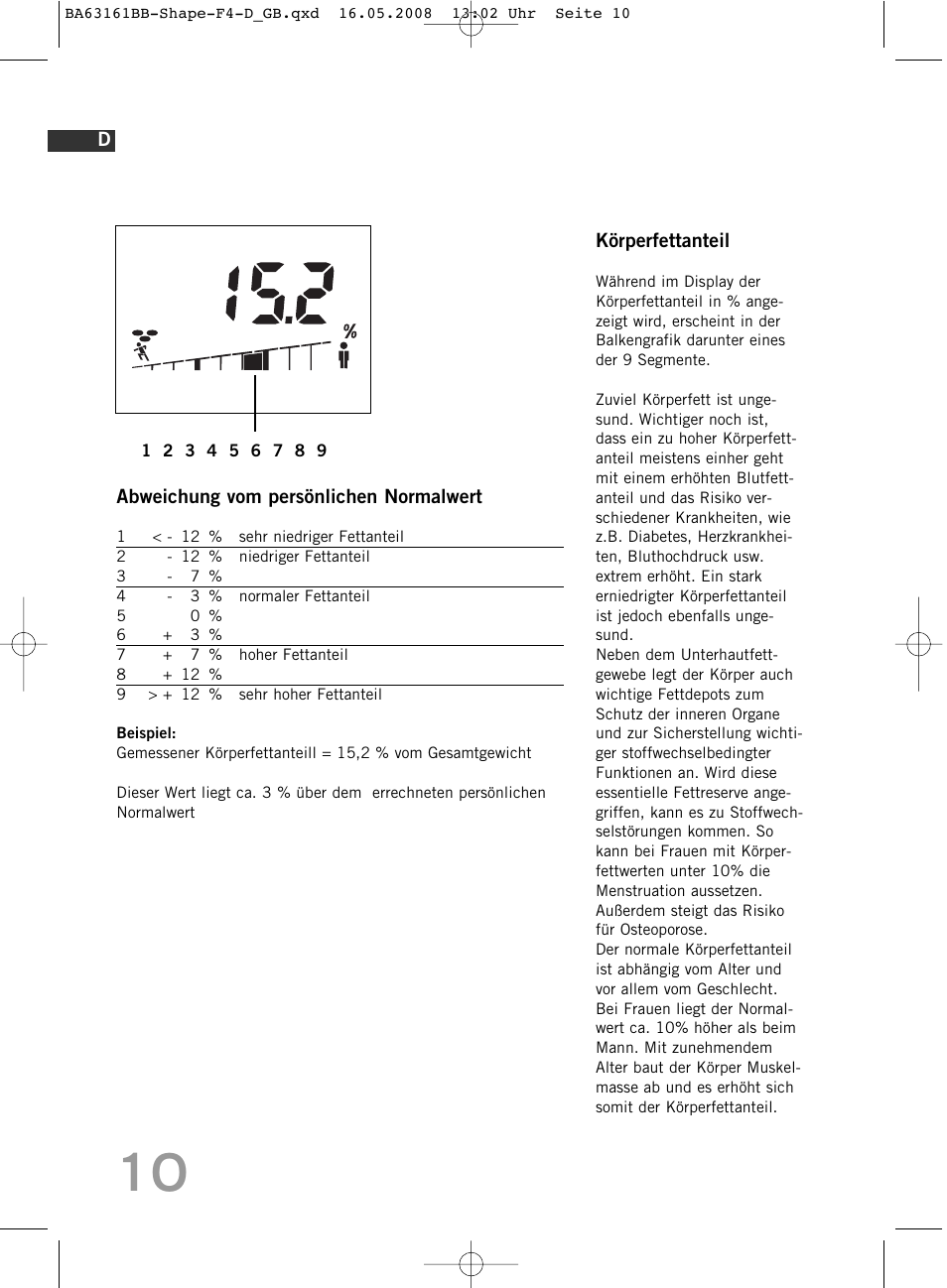 SOEHNLE Shape F4 User Manual | Page 10 / 240
