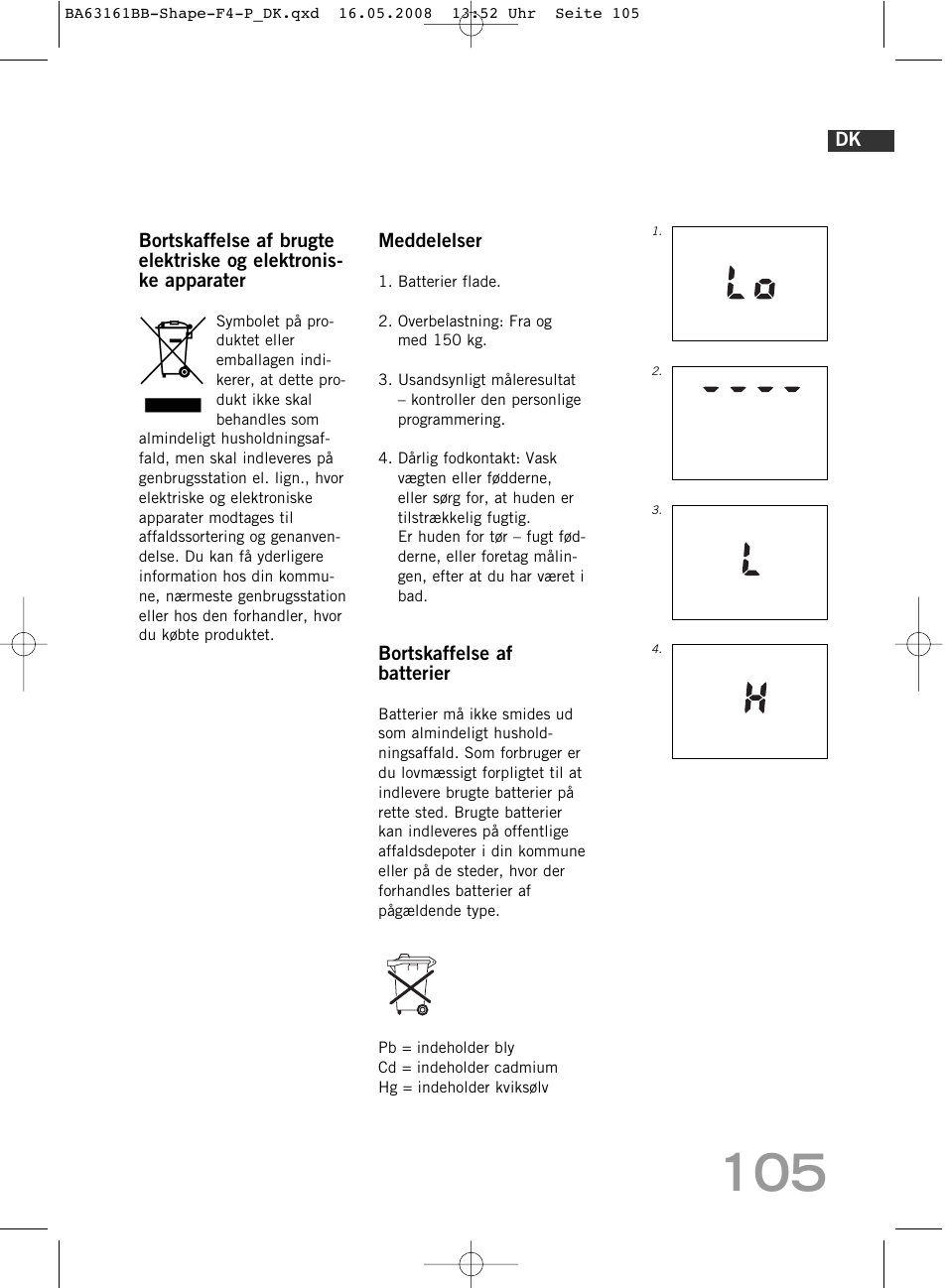 SOEHNLE Shape F4 User Manual | Page 105 / 240