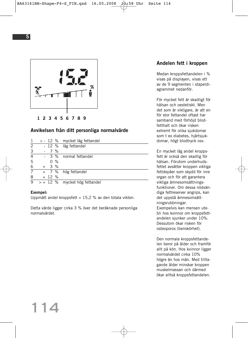 SOEHNLE Shape F4 User Manual | Page 114 / 240