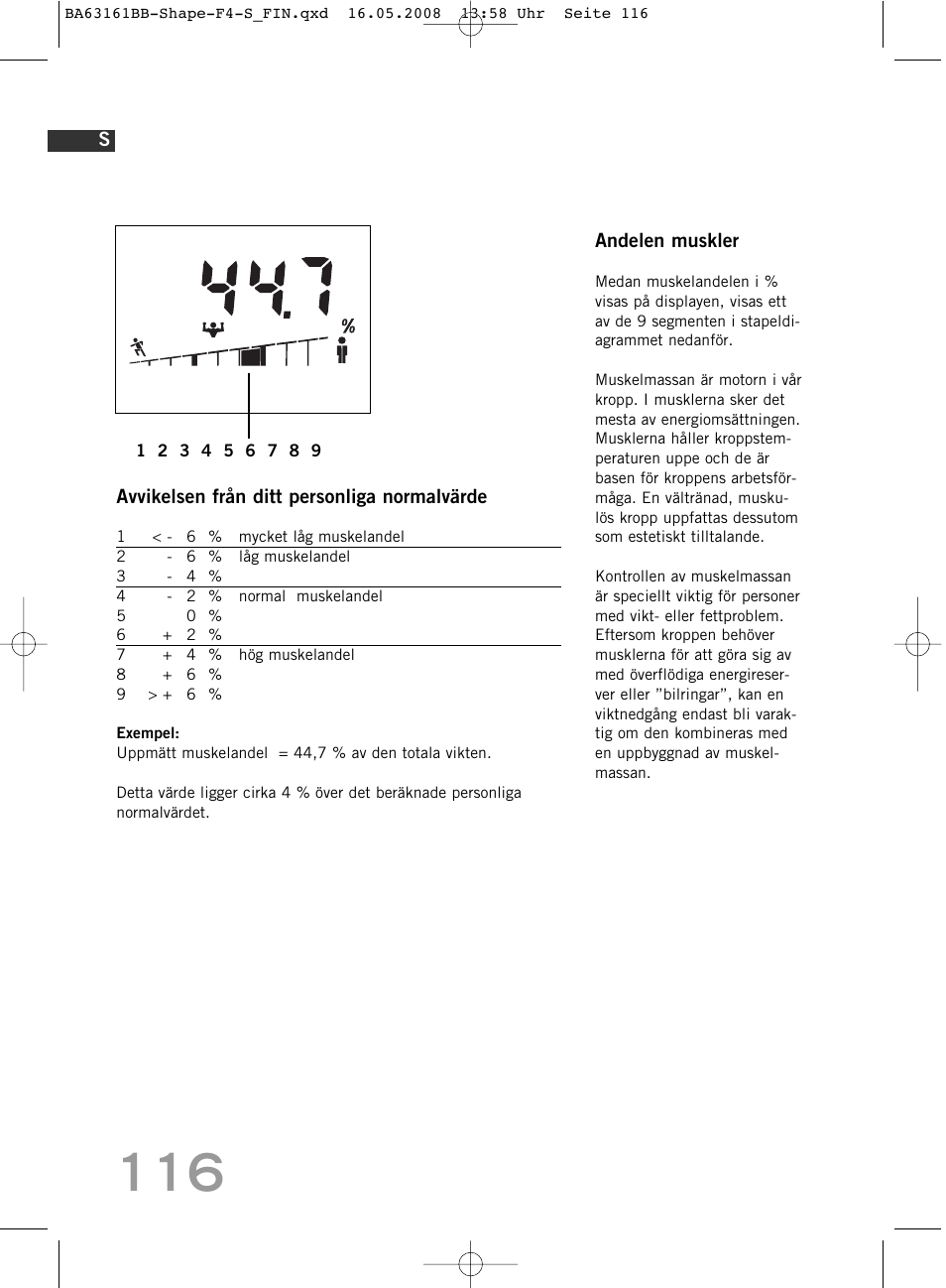 SOEHNLE Shape F4 User Manual | Page 116 / 240