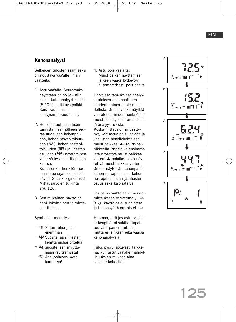 SOEHNLE Shape F4 User Manual | Page 125 / 240