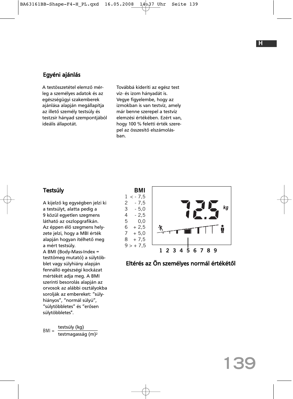 SOEHNLE Shape F4 User Manual | Page 139 / 240