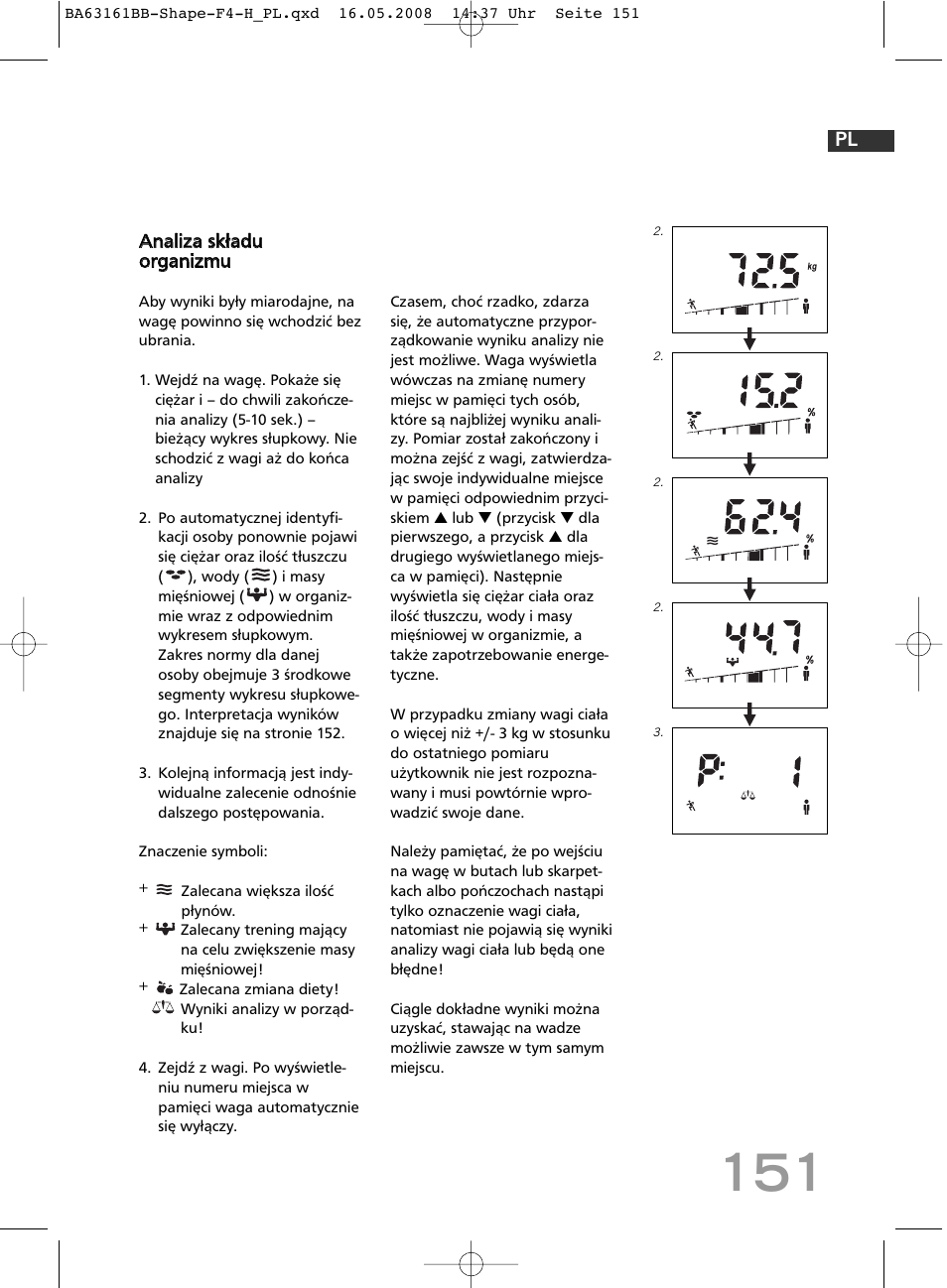 SOEHNLE Shape F4 User Manual | Page 151 / 240