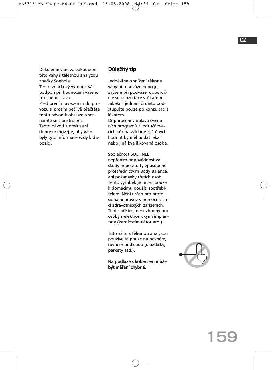 SOEHNLE Shape F4 User Manual | Page 159 / 240