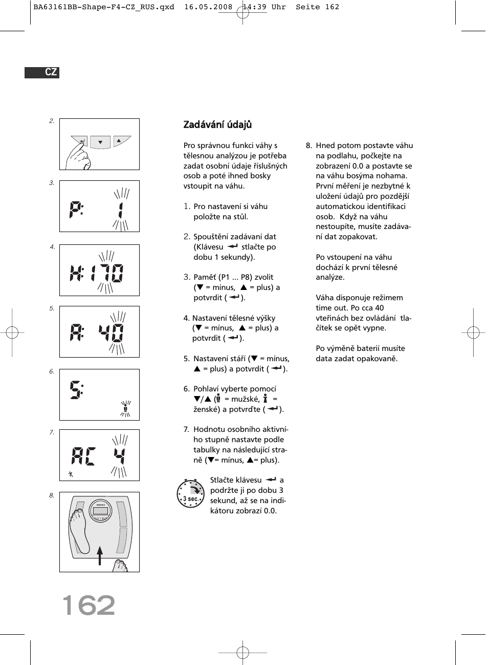 SOEHNLE Shape F4 User Manual | Page 162 / 240