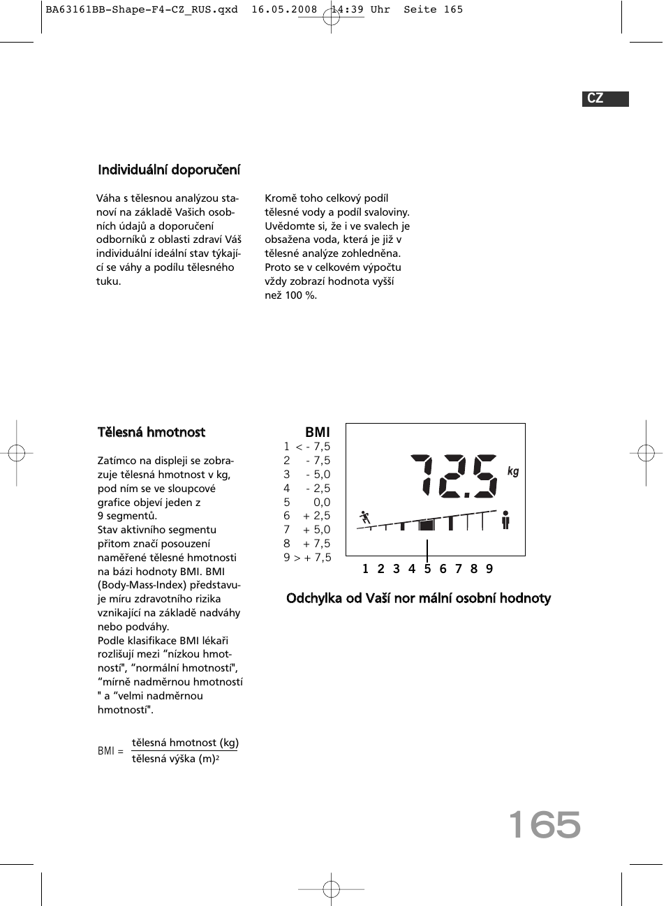 SOEHNLE Shape F4 User Manual | Page 165 / 240