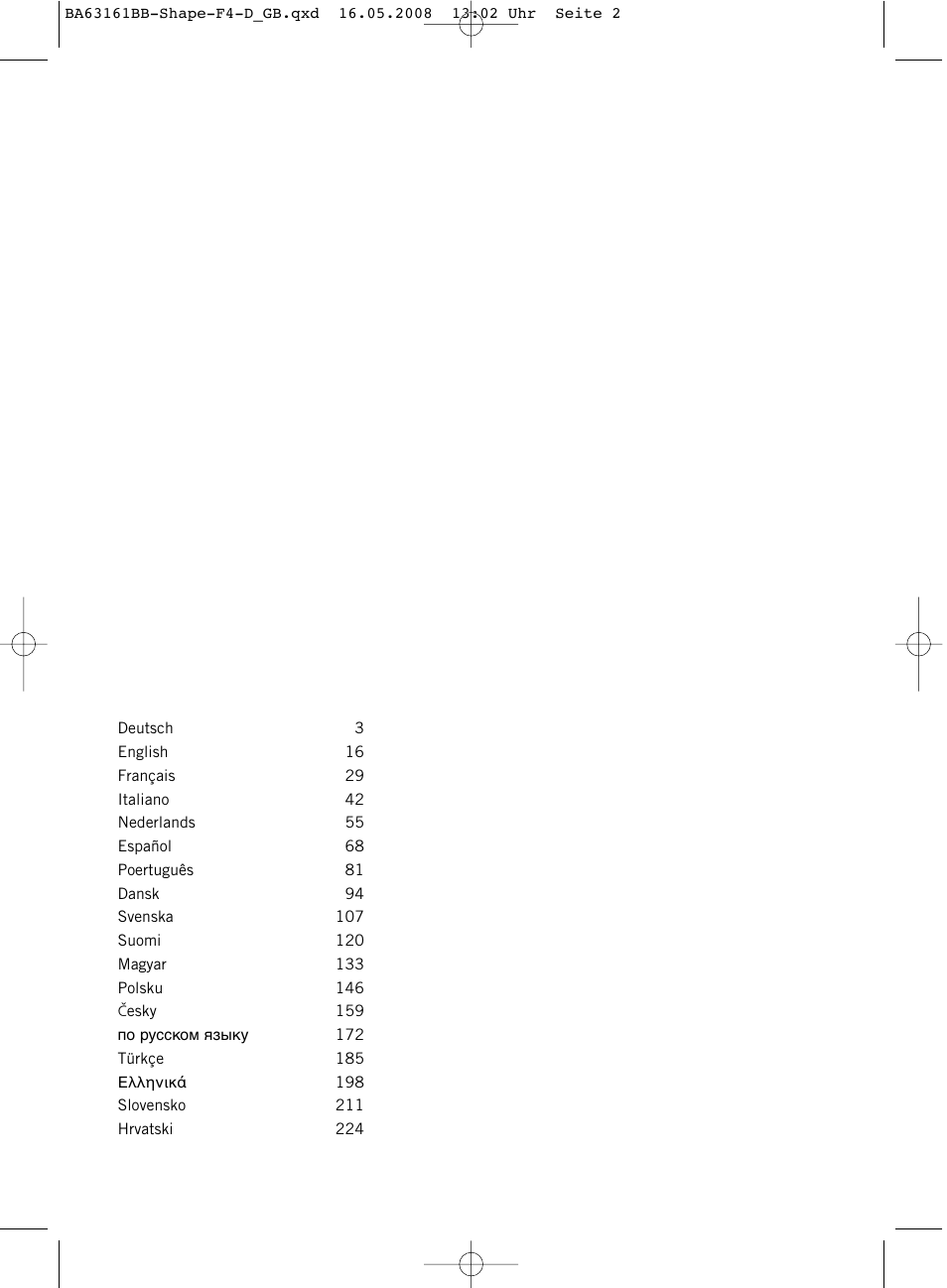 SOEHNLE Shape F4 User Manual | Page 2 / 240