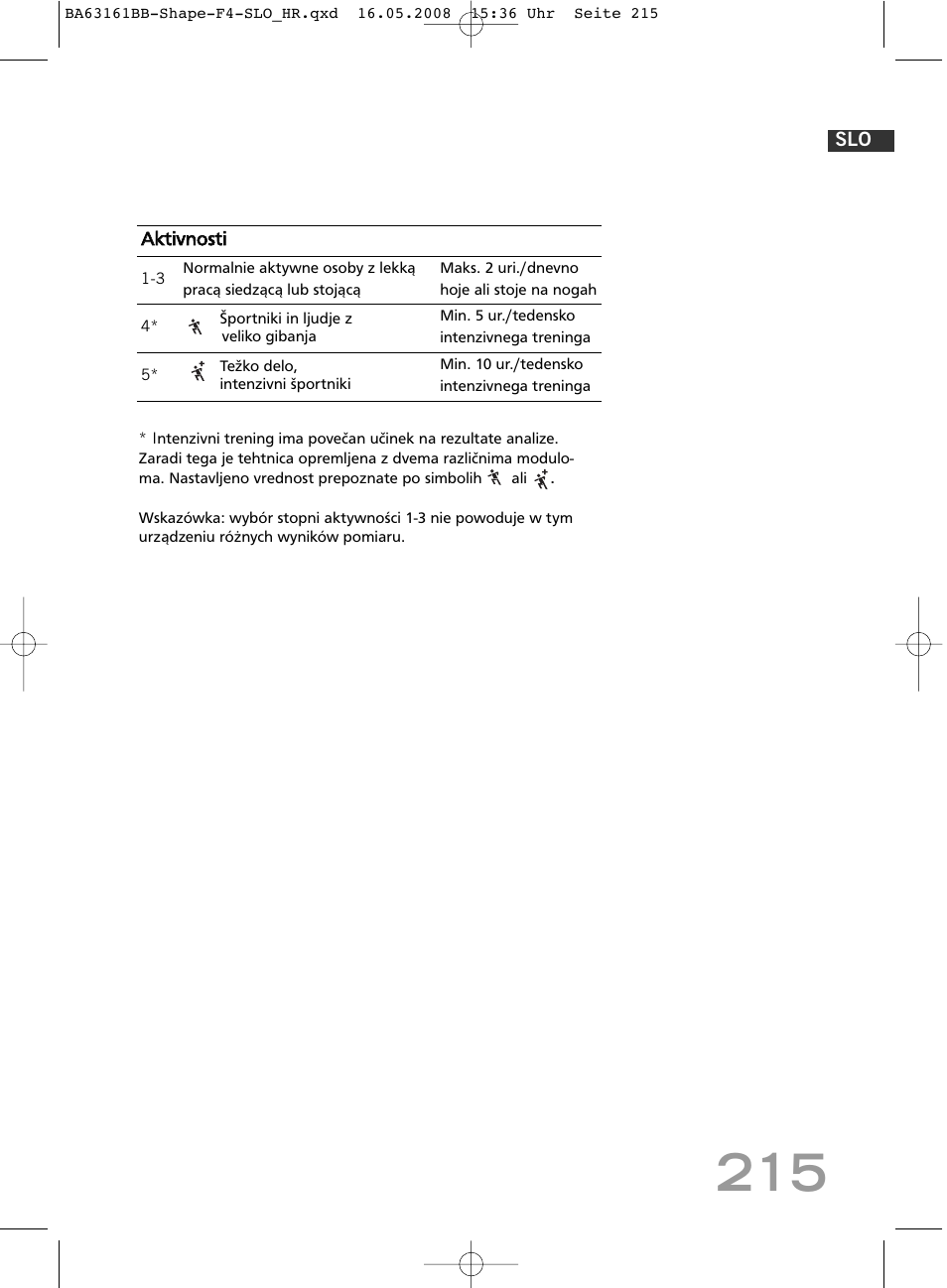 SOEHNLE Shape F4 User Manual | Page 215 / 240
