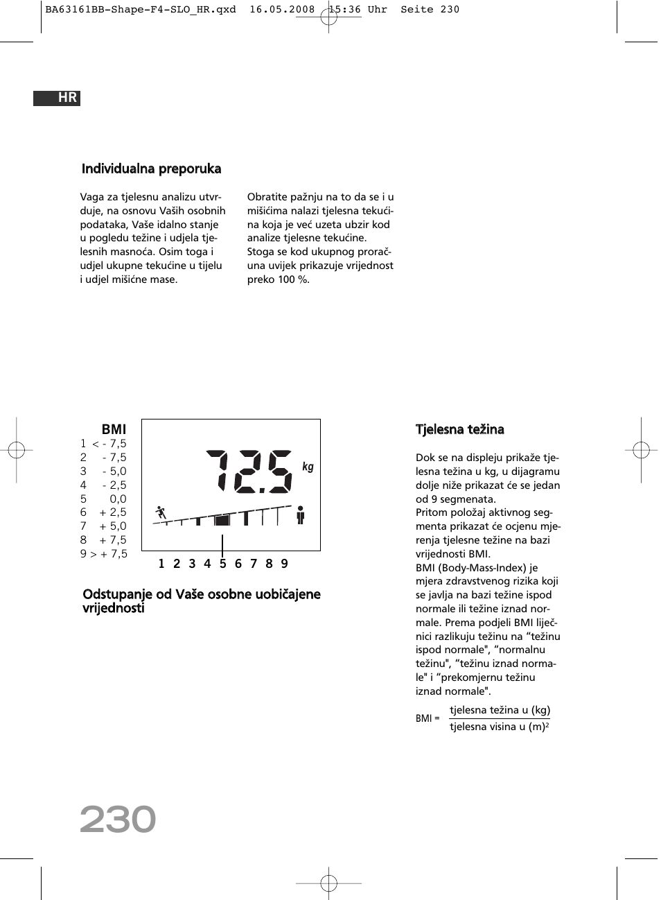 SOEHNLE Shape F4 User Manual | Page 230 / 240