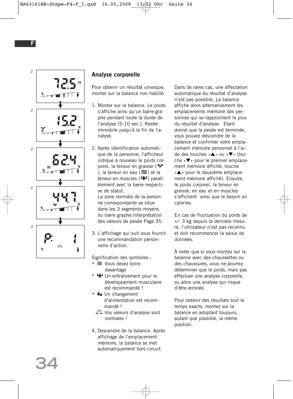 SOEHNLE Shape F4 User Manual | Page 34 / 240