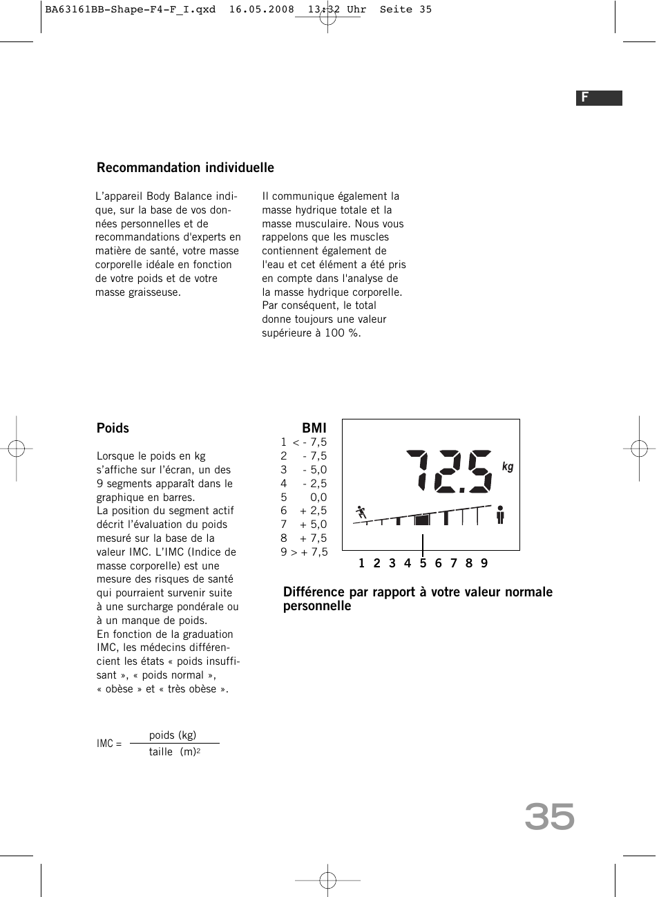 SOEHNLE Shape F4 User Manual | Page 35 / 240