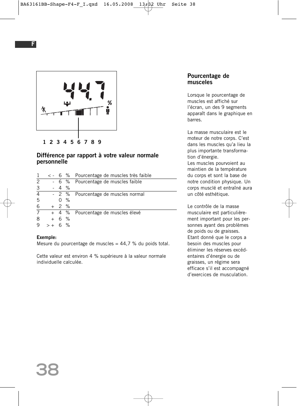 SOEHNLE Shape F4 User Manual | Page 38 / 240
