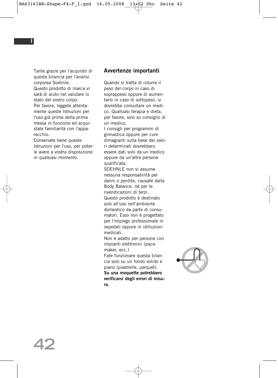 SOEHNLE Shape F4 User Manual | Page 42 / 240