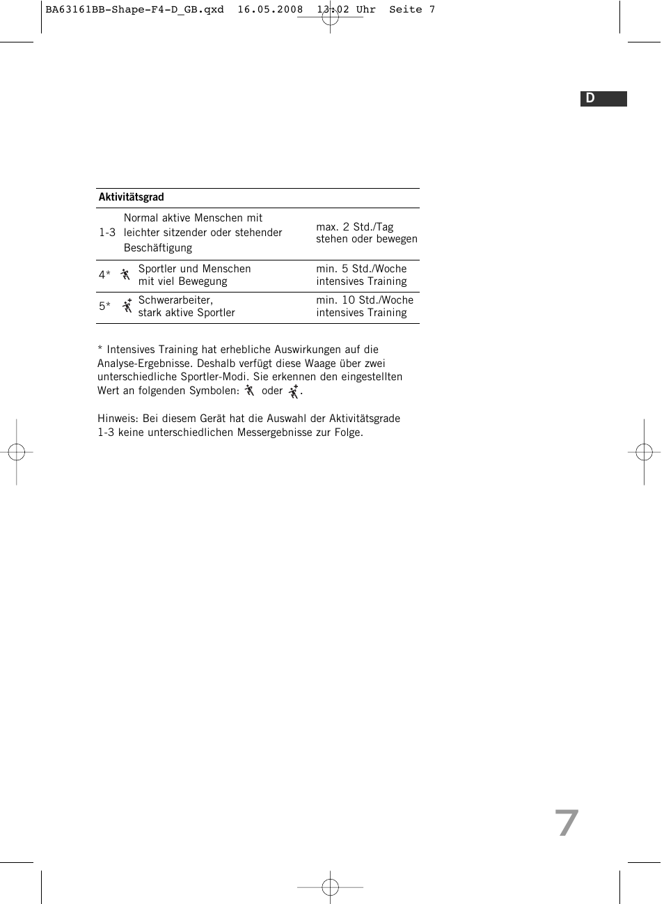 SOEHNLE Shape F4 User Manual | Page 7 / 240