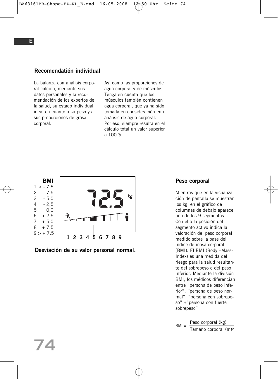 SOEHNLE Shape F4 User Manual | Page 74 / 240