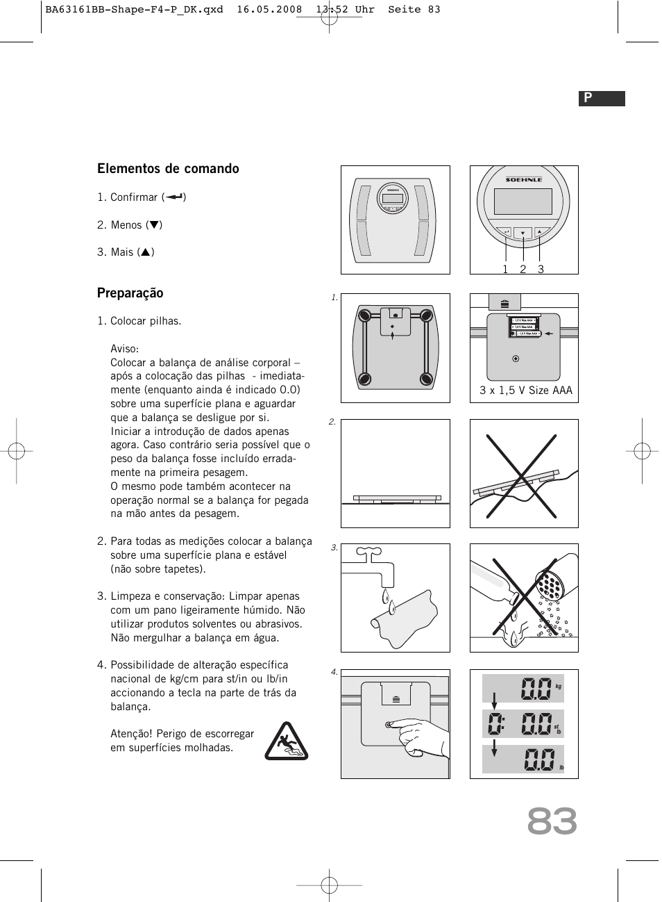 SOEHNLE Shape F4 User Manual | Page 83 / 240