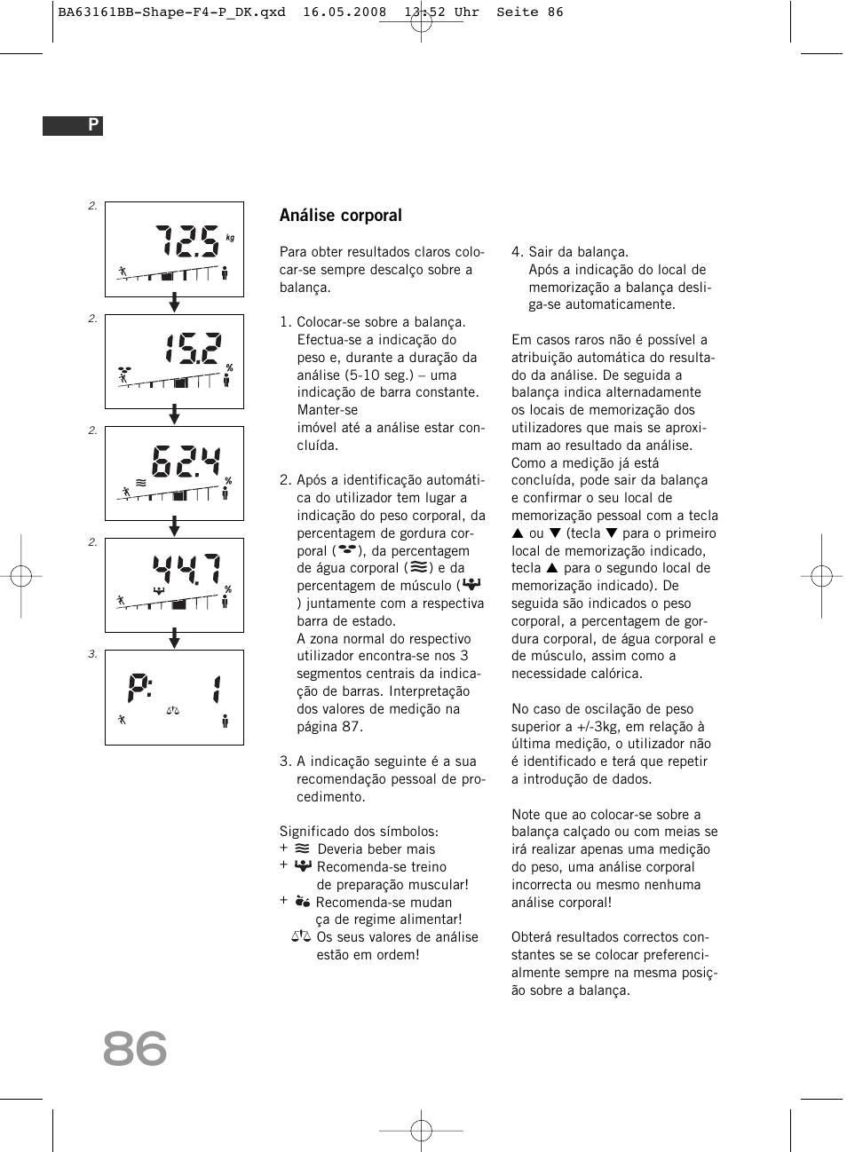 SOEHNLE Shape F4 User Manual | Page 86 / 240