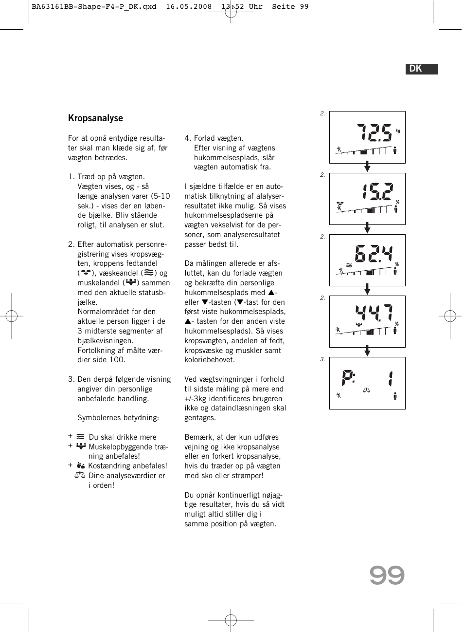 SOEHNLE Shape F4 User Manual | Page 99 / 240