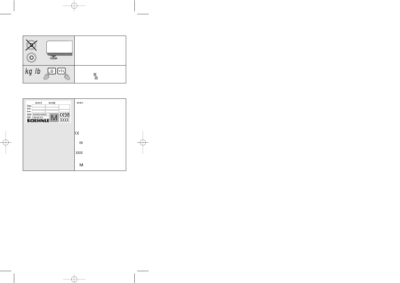 Getting started specification of the nameplate, Technical information | SOEHNLE CWC 7746 User Manual | Page 16 / 38
