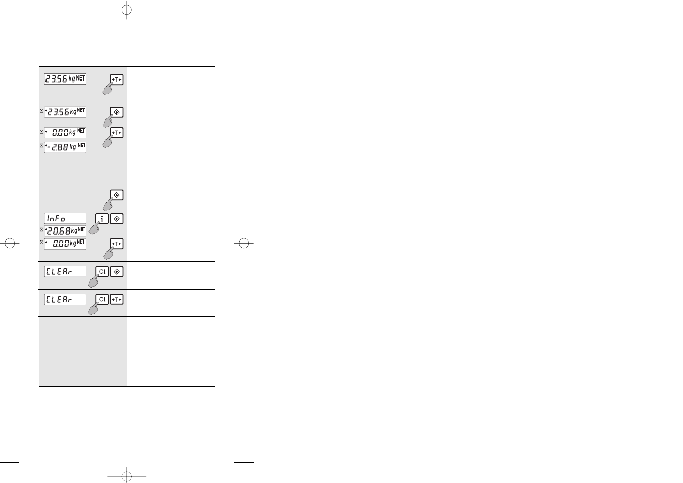 Weighing using the removal method | SOEHNLE CWC 7746 User Manual | Page 20 / 38