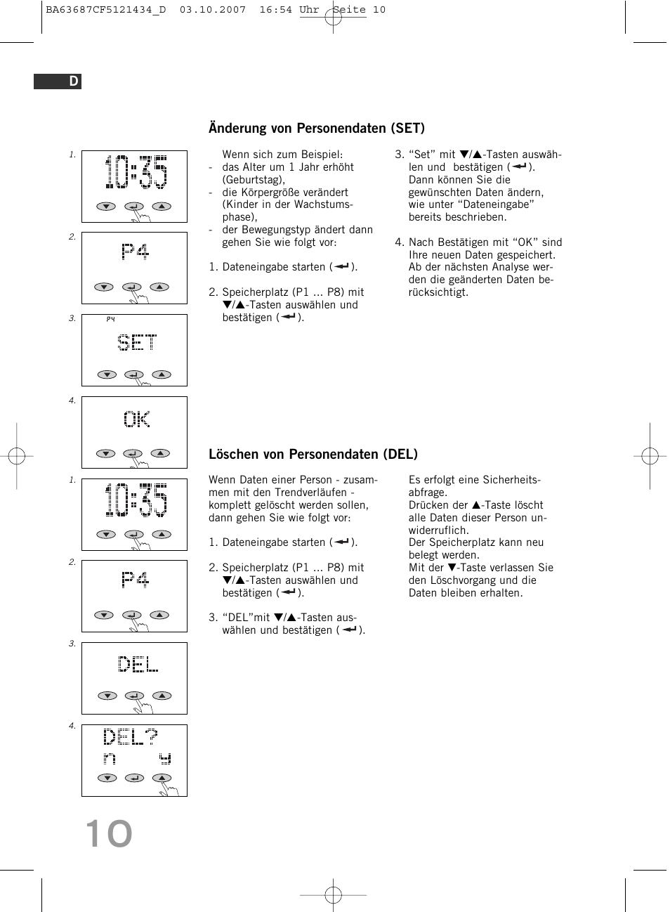 SOEHNLE Body Balance Slim F5 User Manual | Page 10 / 292